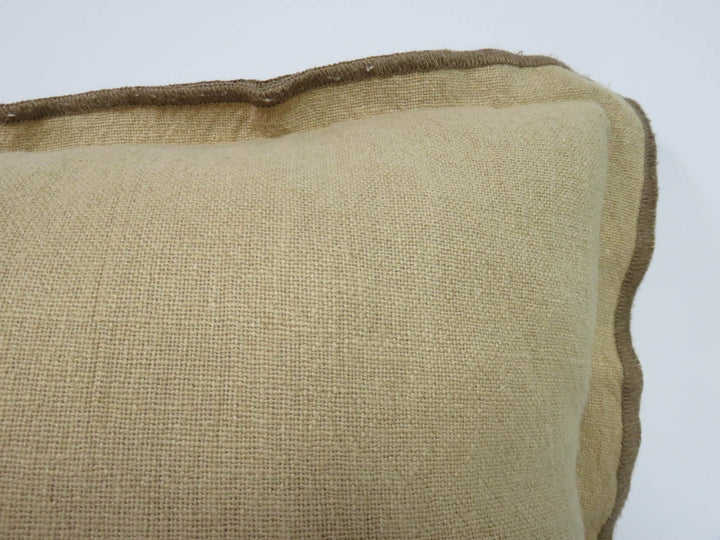 Tan Throw Pillow