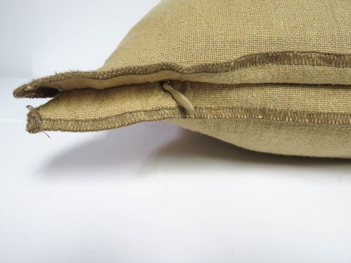 Tan Throw Pillow