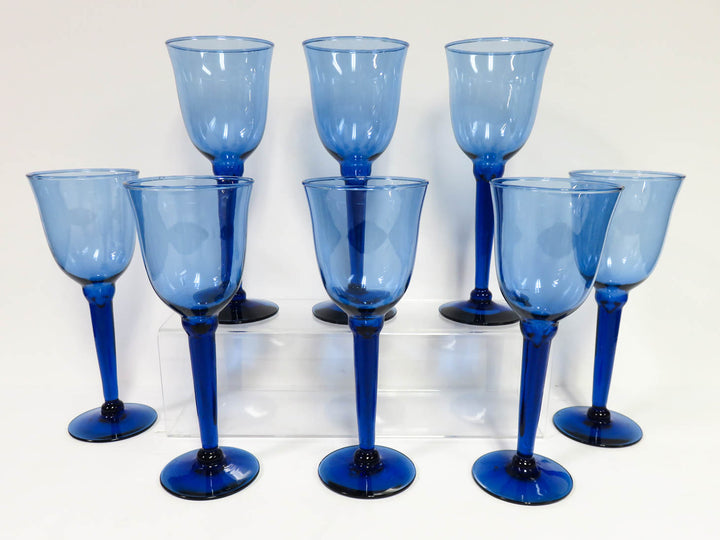 Cobalt Blue Wine Glasses