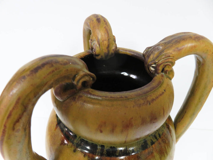 Tri Handled Vase