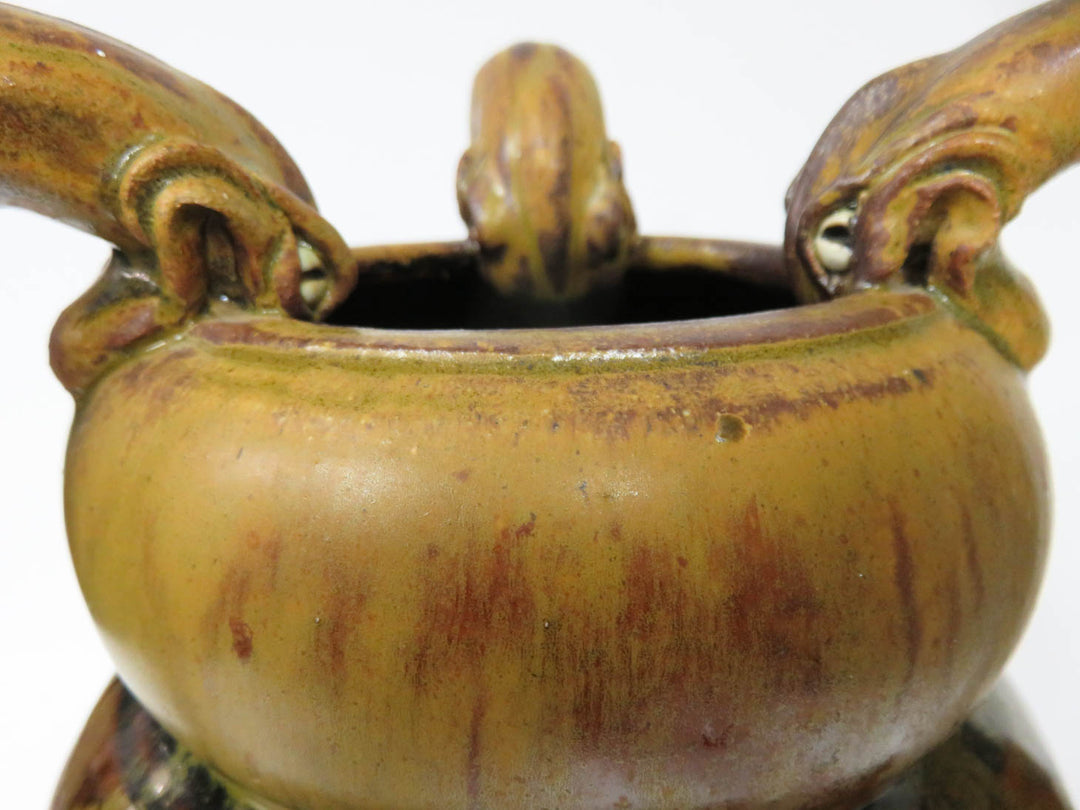 Tri Handled Vase