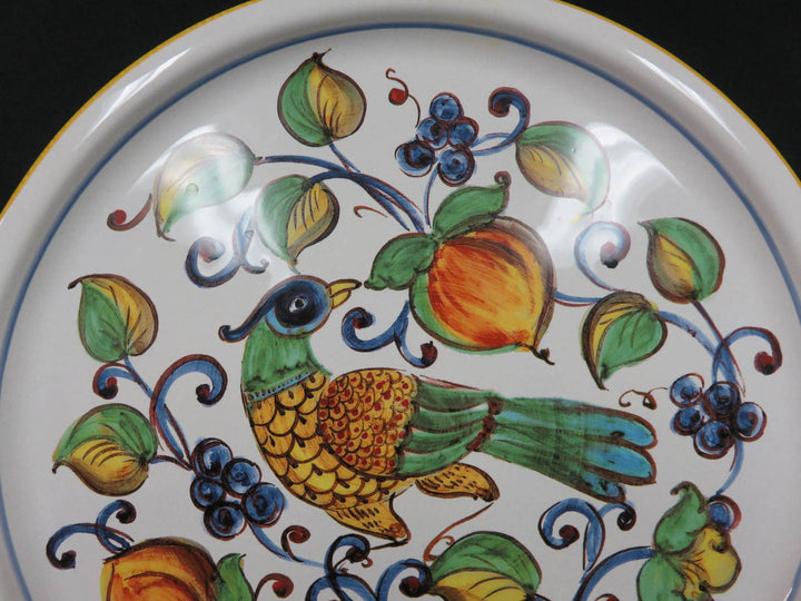 Round Handled Deruta Platter