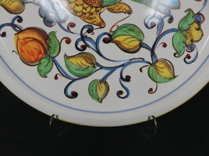 Round Handled Deruta Platter