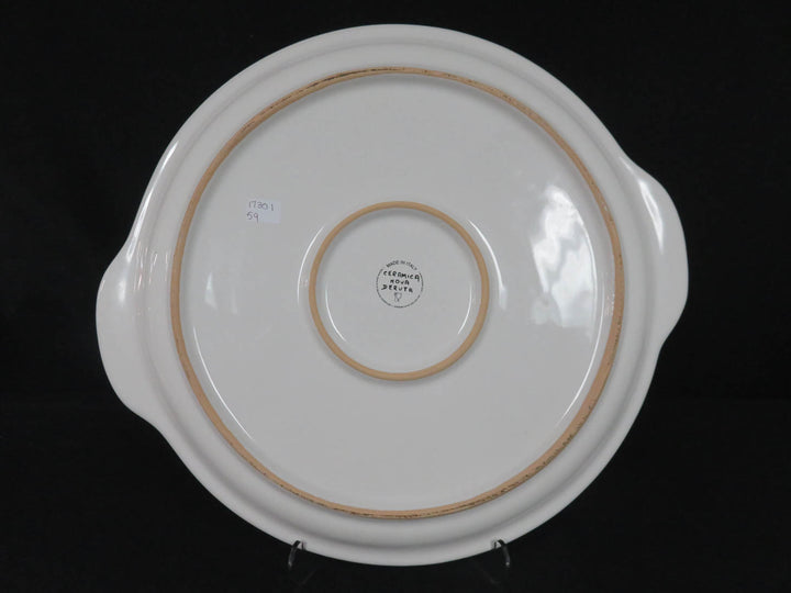 Round Handled Deruta Platter