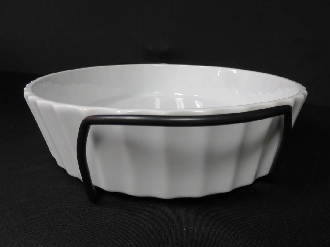 Oval Casserole with Stand