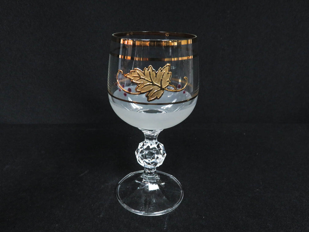Bohemian Decanter and Wine Glass Set