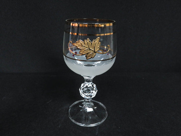 Bohemian Decanter and Wine Glass Set