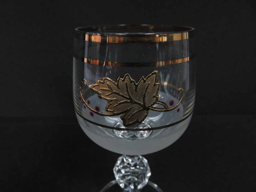 Bohemian Decanter and Wine Glass Set