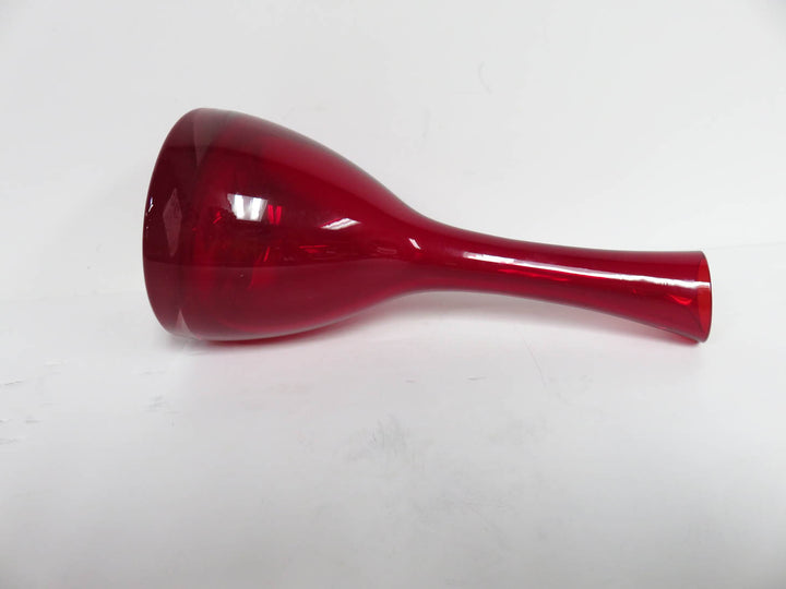 Red Glass Vase