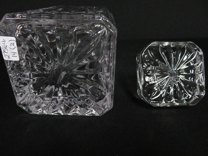 Pressed Glass Decanter