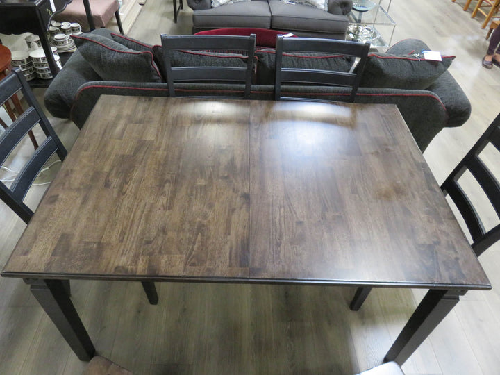 Rectangular Dining Table & Chairs