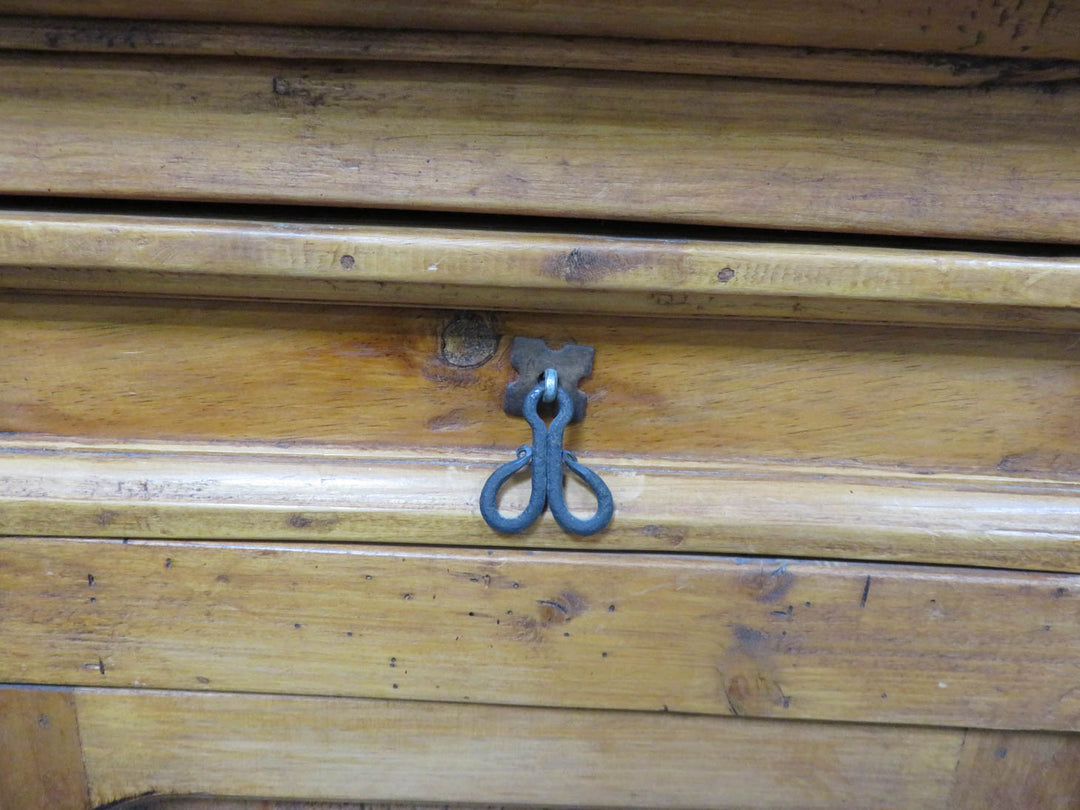 Rustic Knotty Pine Buffet Cabinet