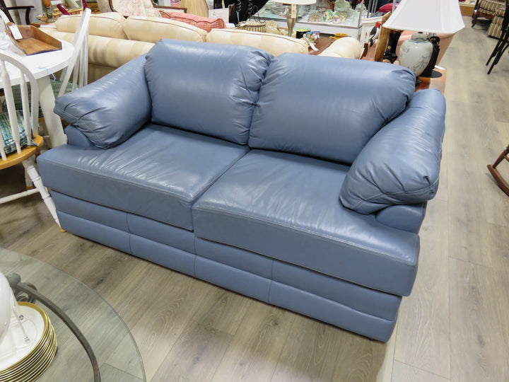 Leather Love Seat