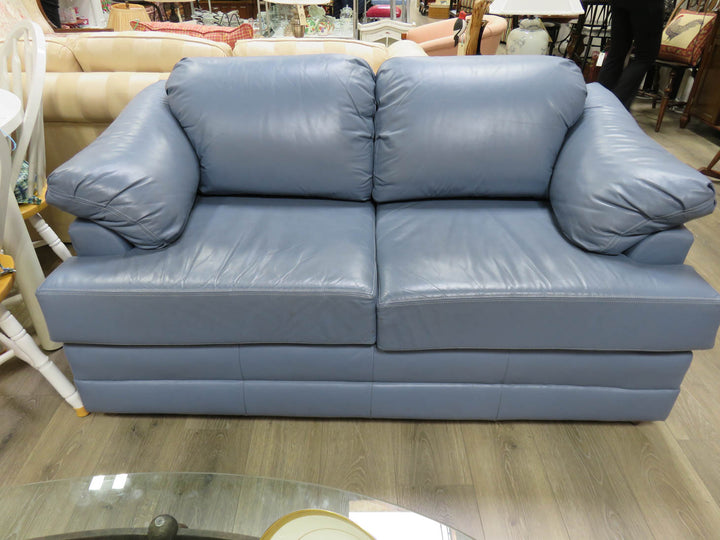 Leather Love Seat
