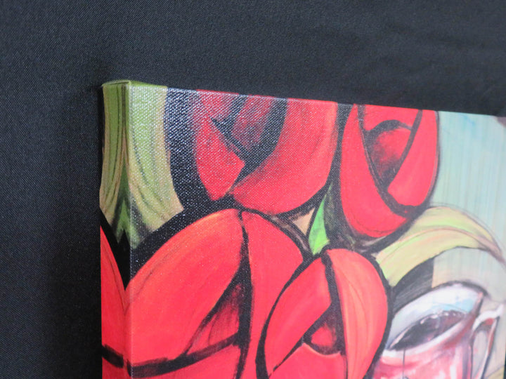 Set of Two Cubist Canvas Prints