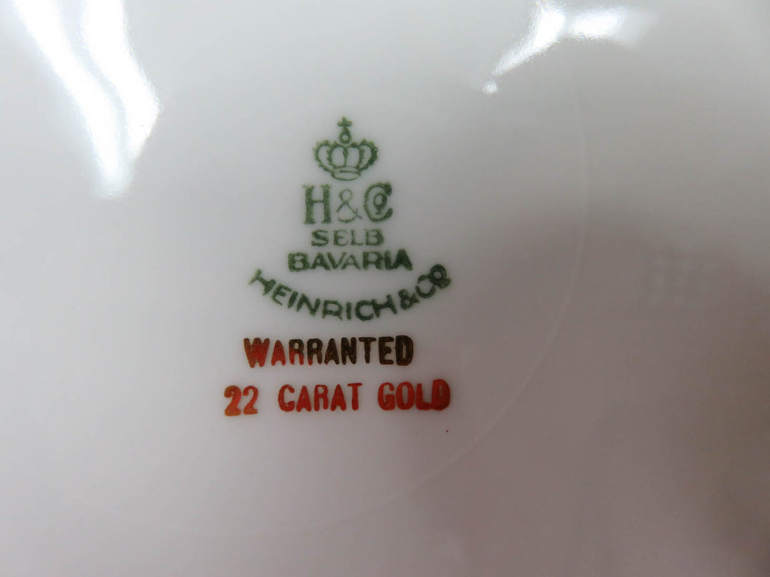 Heinrich & Co. Selb Bavaria Dinner Plates