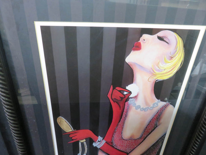 "Powder Puff"  Print