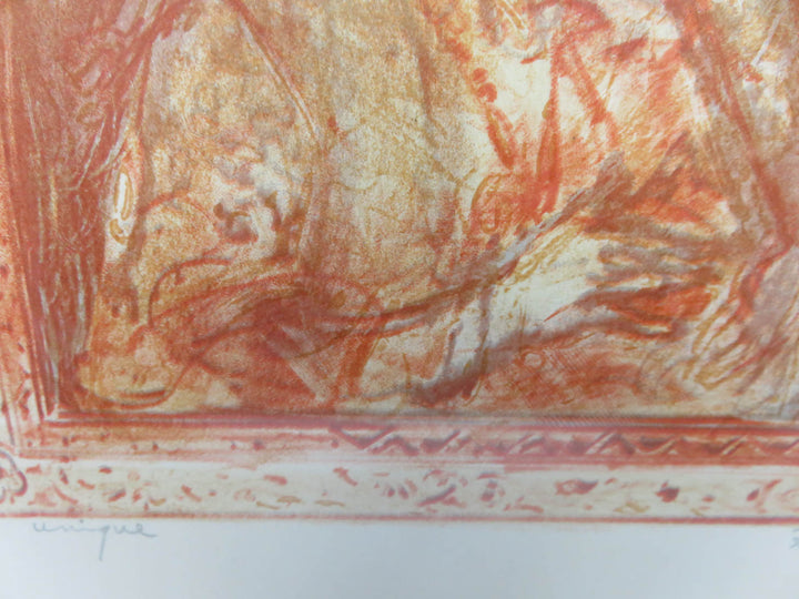 Original Edna Hibel Lithograph