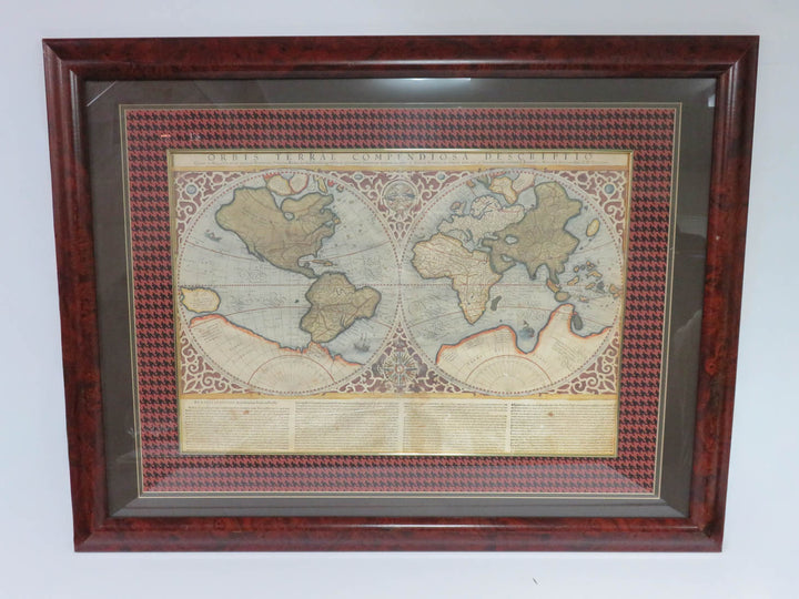 Map Print Reproduction