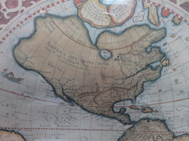 Map Print Reproduction