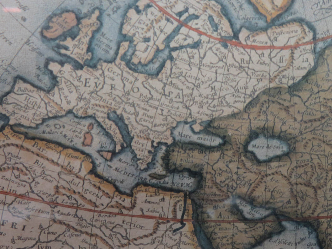 Map Print Reproduction