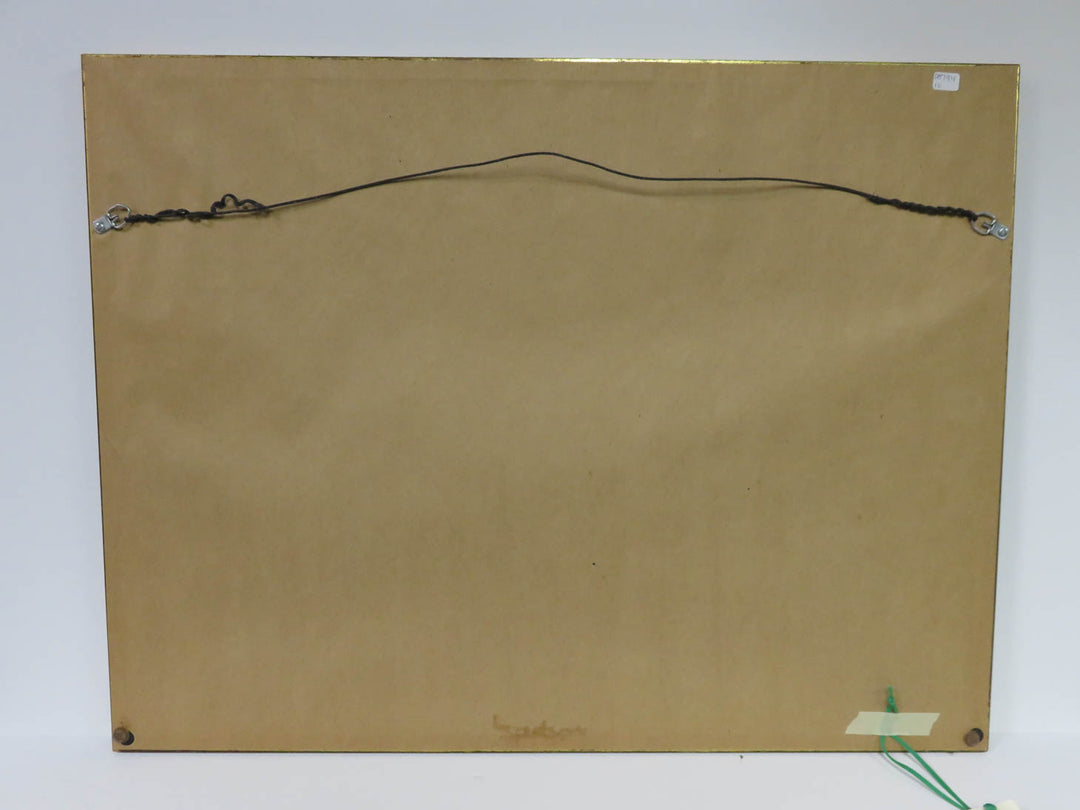 Vintage Tennis Game Lithograph