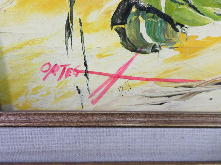 Sail Boat Oil Painting