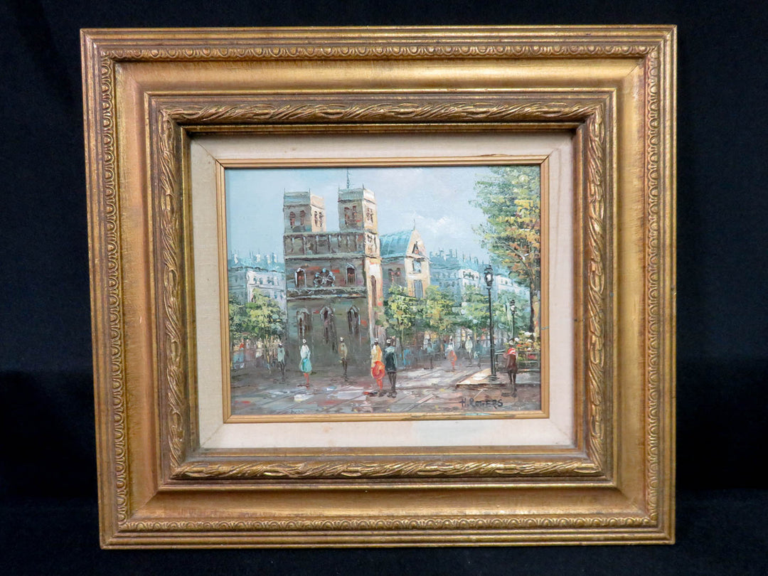 Paris Original Oil Painting