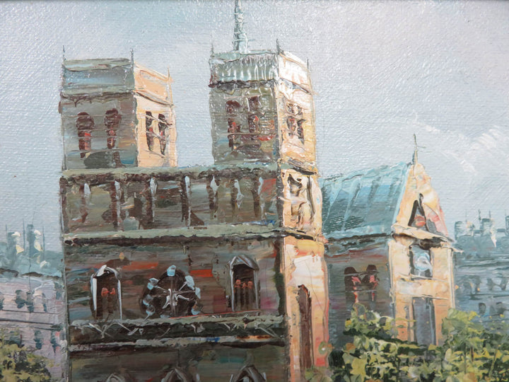 Paris Original Oil Painting