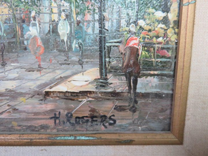 Paris Original Oil Painting