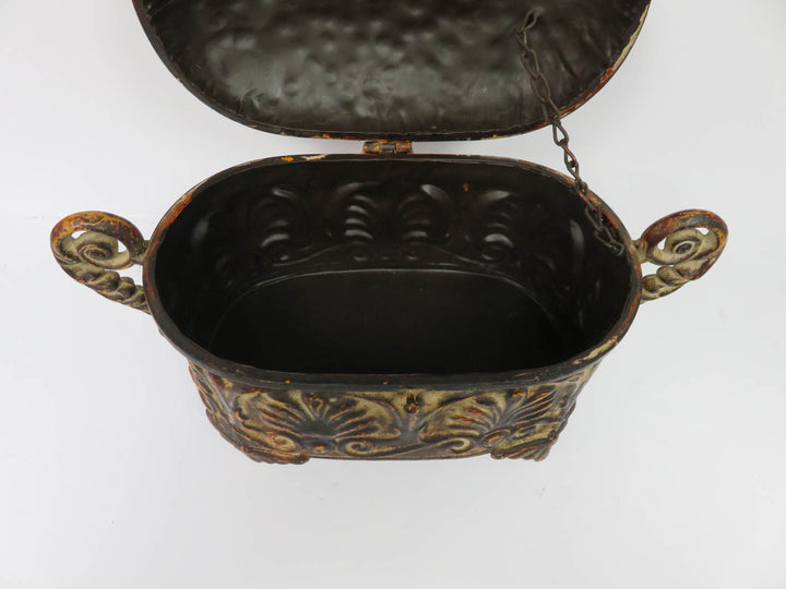 Metal Decorative Hinged Box