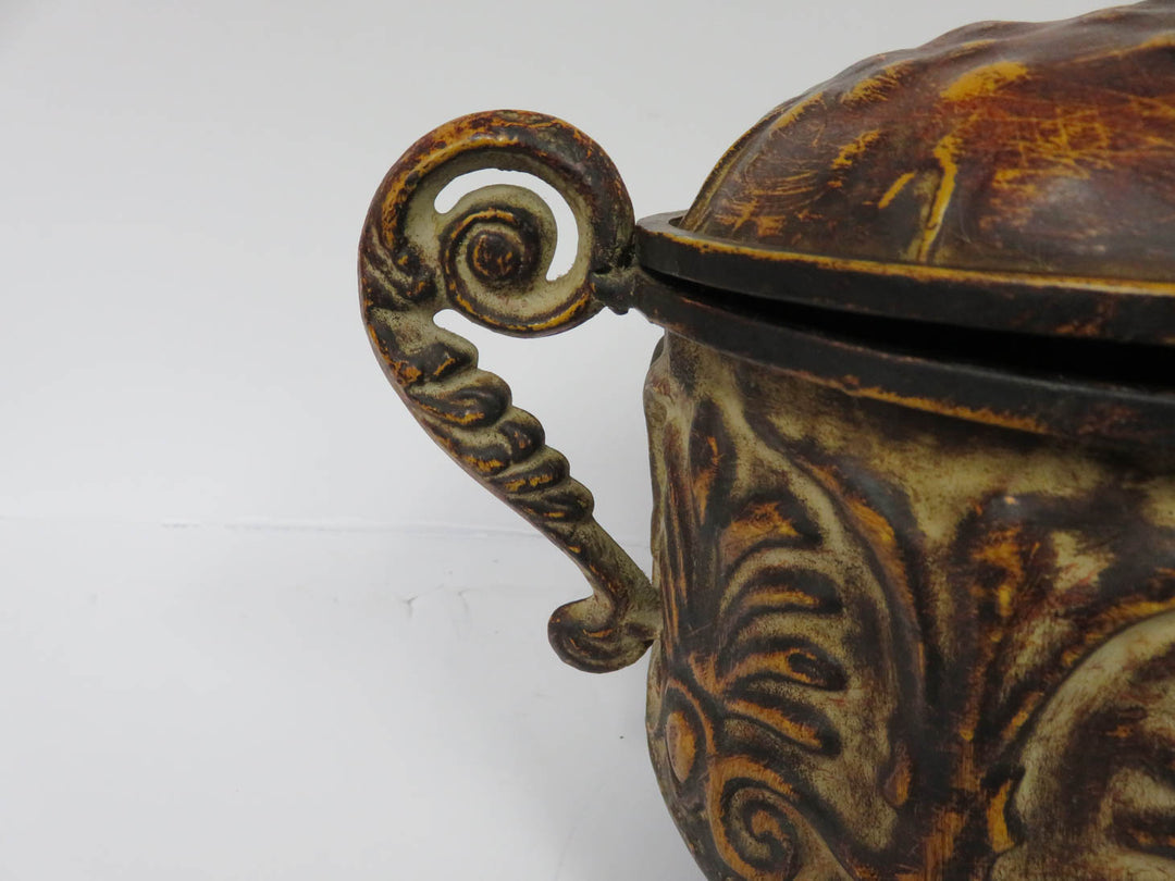 Metal Decorative Hinged Box