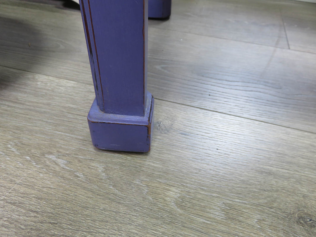 Purple Upholstered Bench