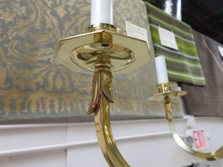 Polished Brass Chandelier