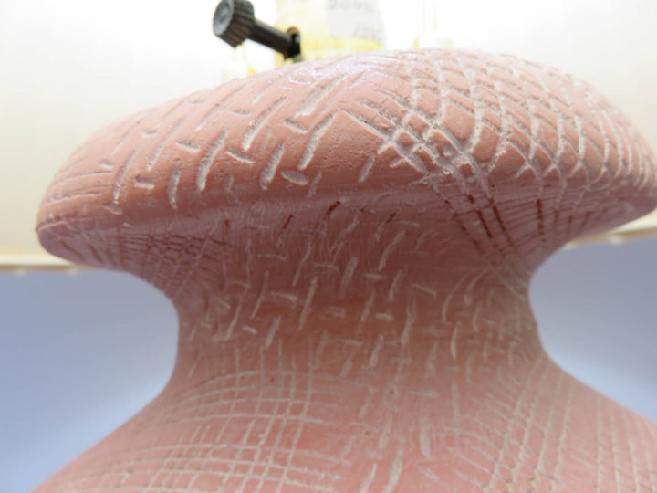 Dusty Rose Ceramic Table Lamp