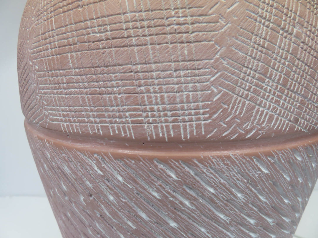 Dusty Rose Ceramic Table Lamp