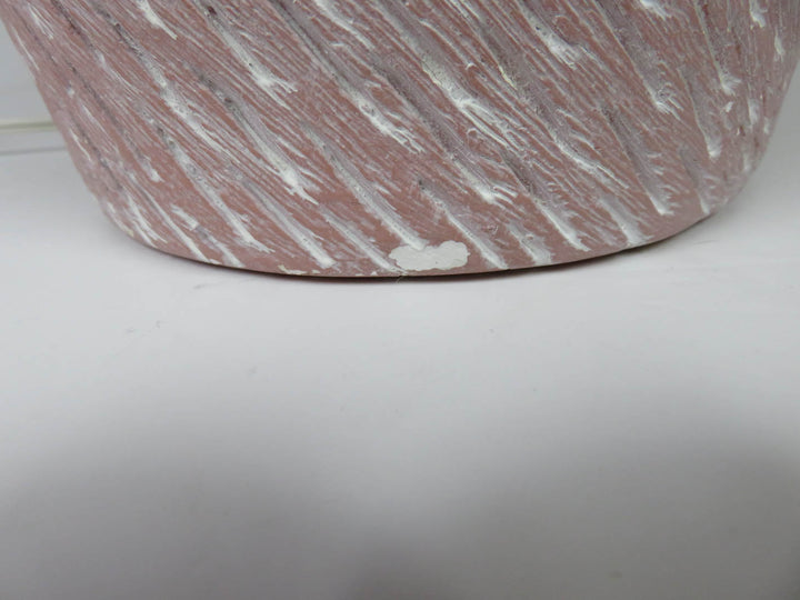 Dusty Rose Ceramic Table Lamp