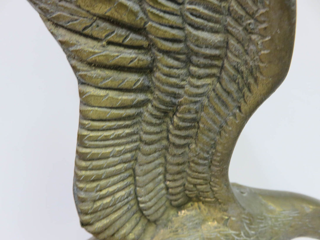 Brass Eagle Sculpture
