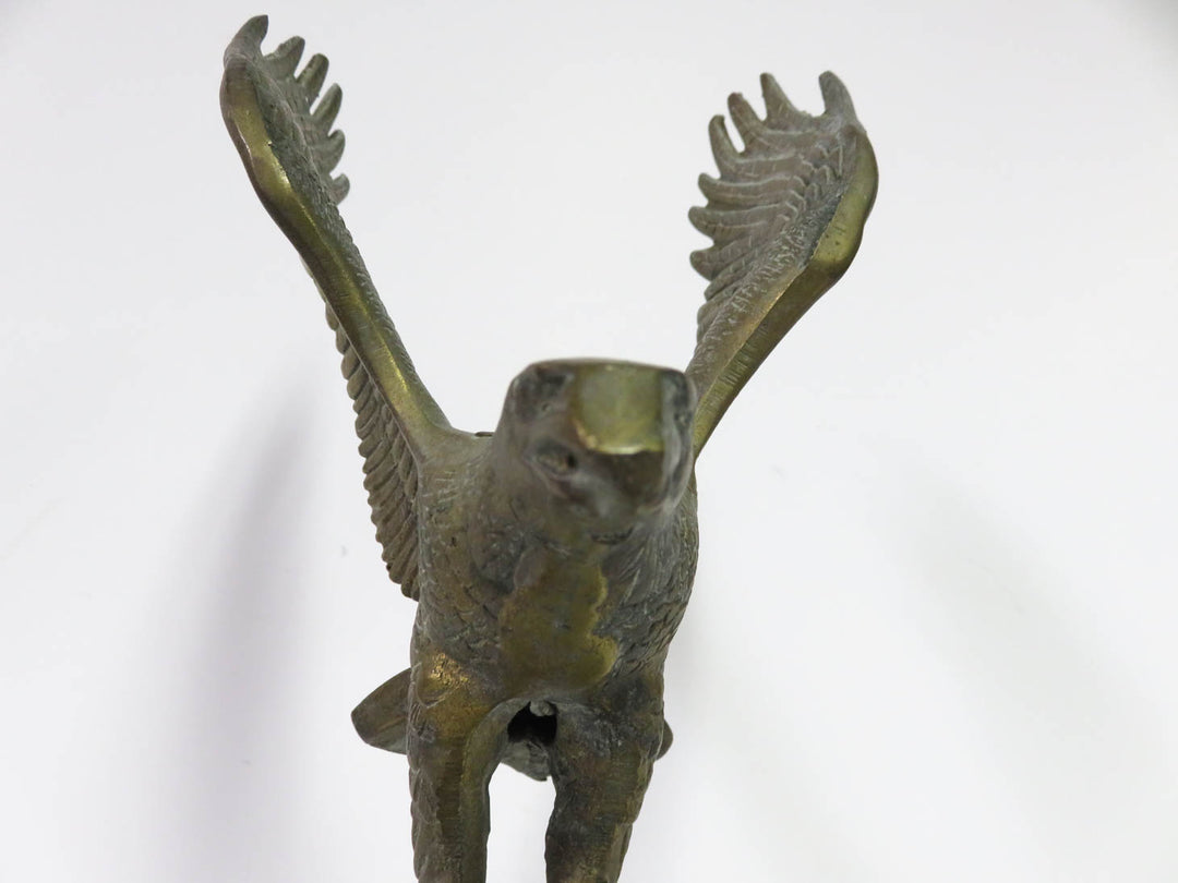 Brass Eagle Sculpture