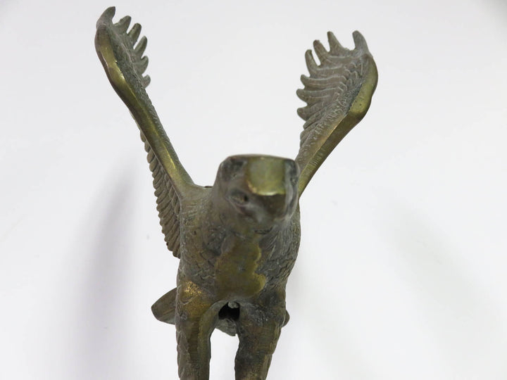 Brass Eagle Sculpture