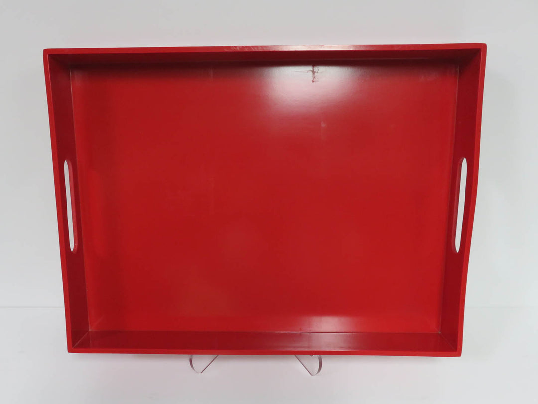 Crate & Barrel Serving Tray Set