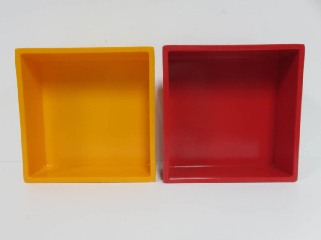 Crate & Barrel Serving Tray Set