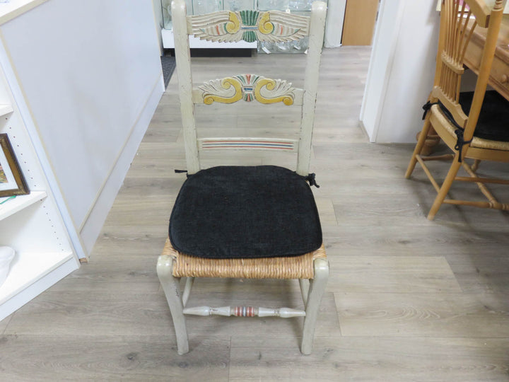 Four Painted Dining Chairs