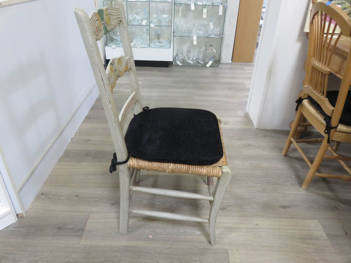 Four Painted Dining Chairs