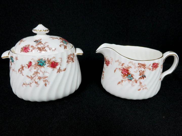 Minton "Ancestral" Cream & Sugar