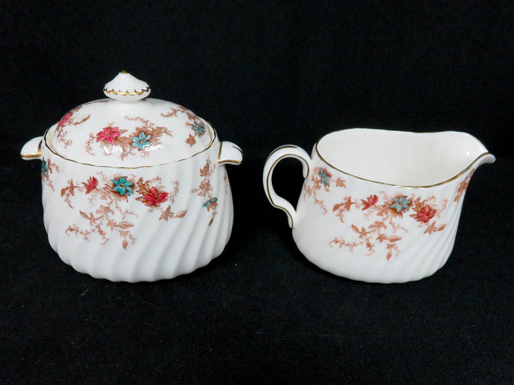 Minton "Ancestral" Cream & Sugar