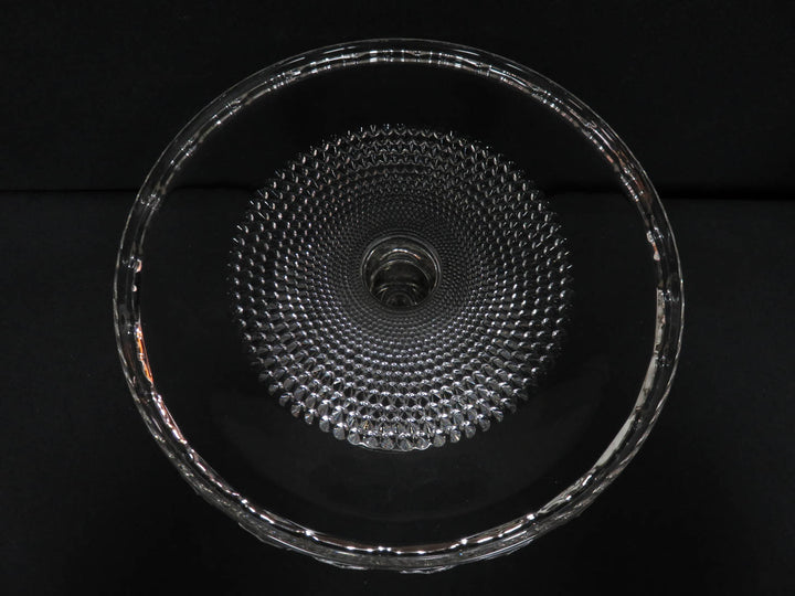 Pressed Glass Cake Stand