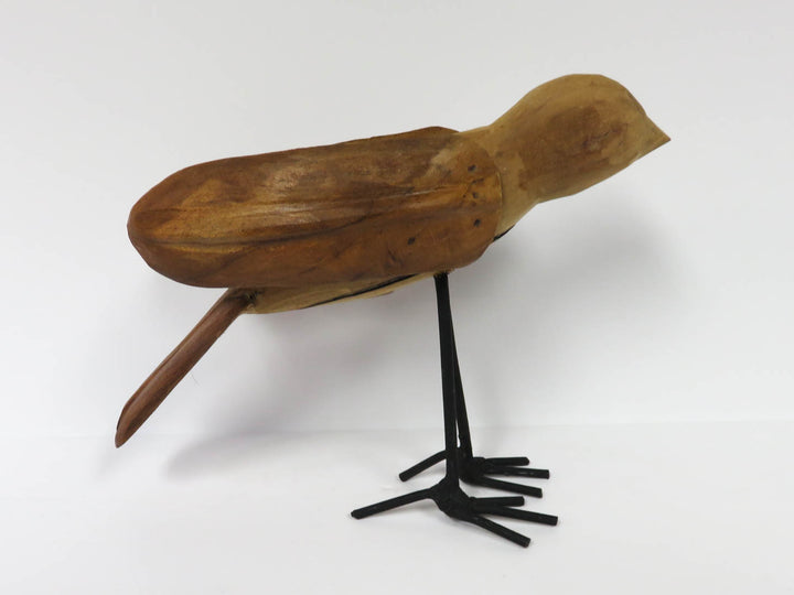 Wooden Bird Figurine