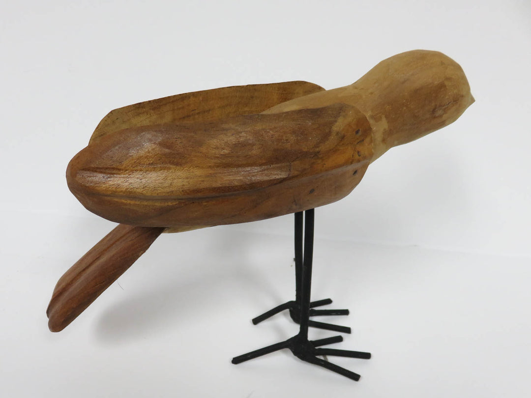 Wooden Bird Figurine