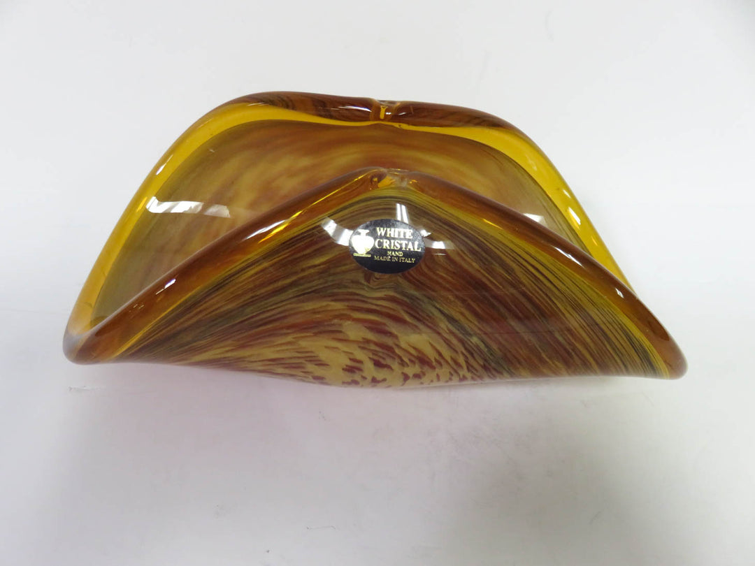 Murano Amber Art Glass
